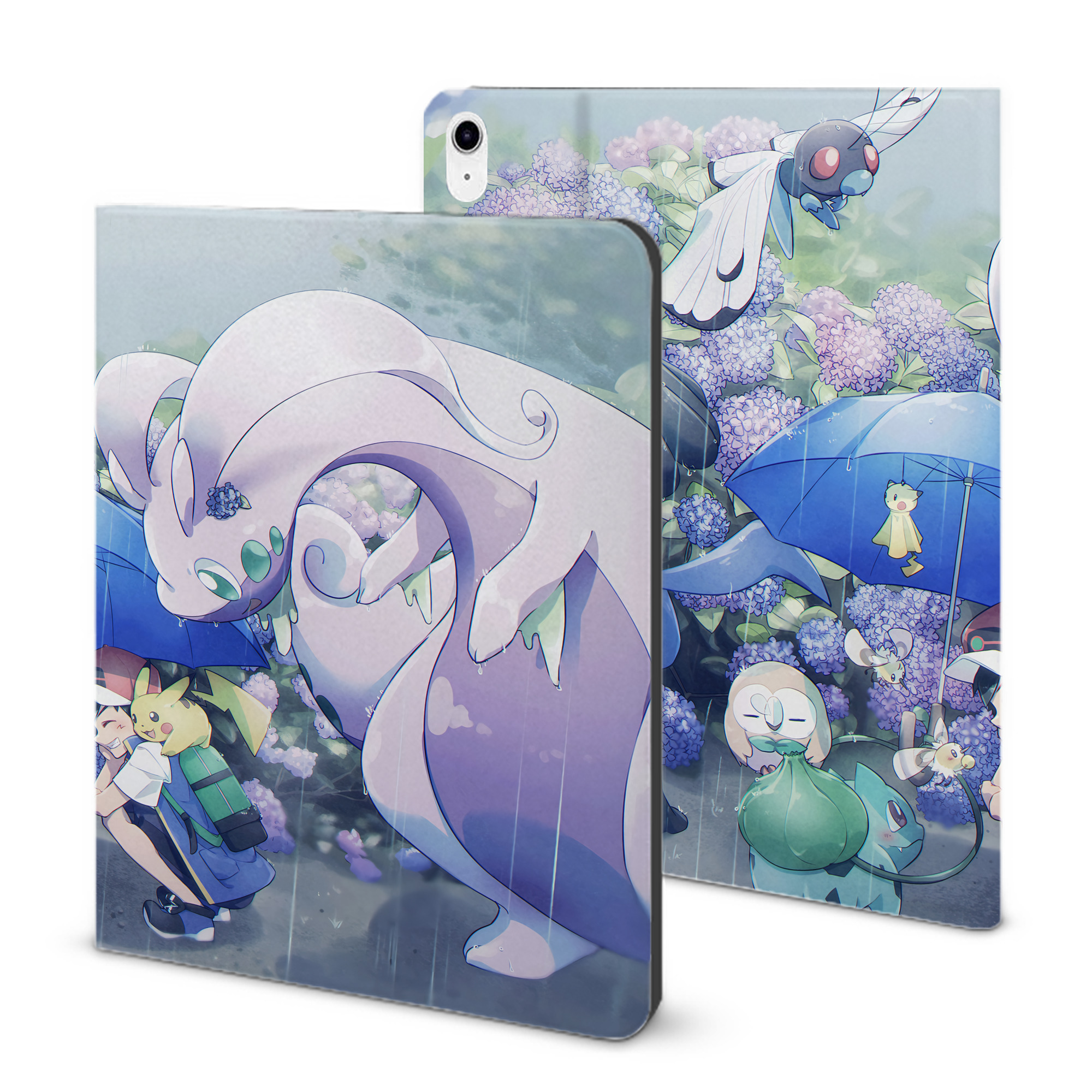 （画像用） ポケットモンスター Pokémon IPad ケース ブック型 PUレザー TPU 耐衝撃 軽量 薄型 ペン収納なし 全面保護 IPad 各モデル対応